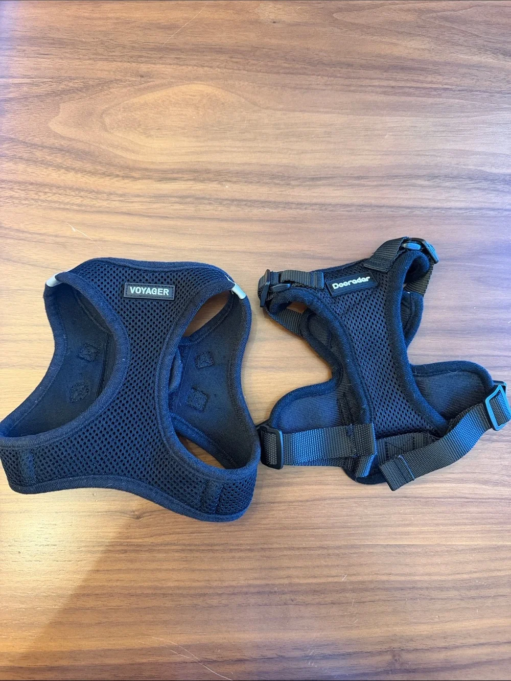 Voyager Black Mesh Small Pet Dog Cat Harnesses - STEP-IN AIR VEST HARNESS